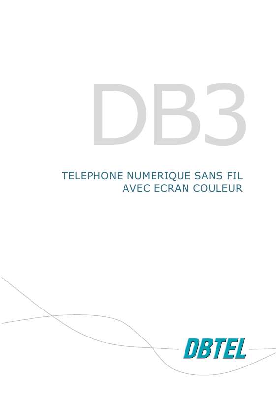 Guide utilisation  FRANCE TELECOM DBTEL DB 3  de la marque FRANCE TELECOM