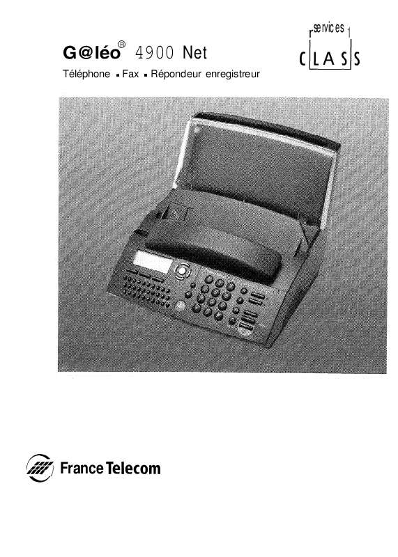 Guide utilisation  FRANCE TELECOM GALEO 4930 NET  de la marque FRANCE TELECOM