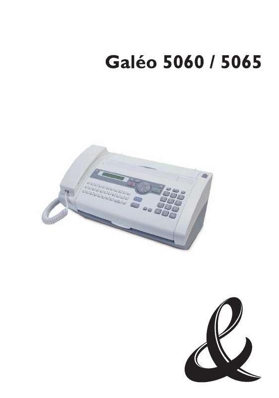 Guide utilisation  FRANCE TELECOM GALEO 5060  de la marque FRANCE TELECOM