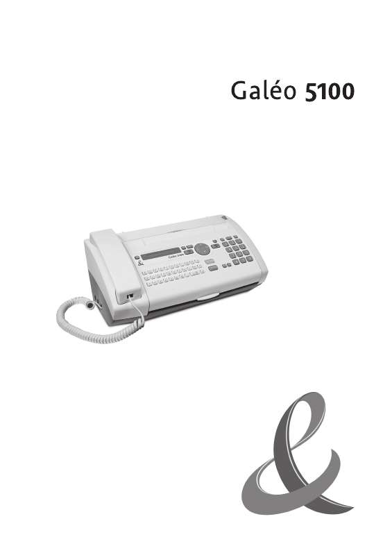Guide utilisation  FRANCE TELECOM GALEO 5100  de la marque FRANCE TELECOM