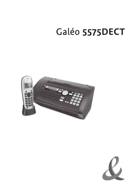 Guide utilisation  FRANCE TELECOM GALEO 5575  de la marque FRANCE TELECOM