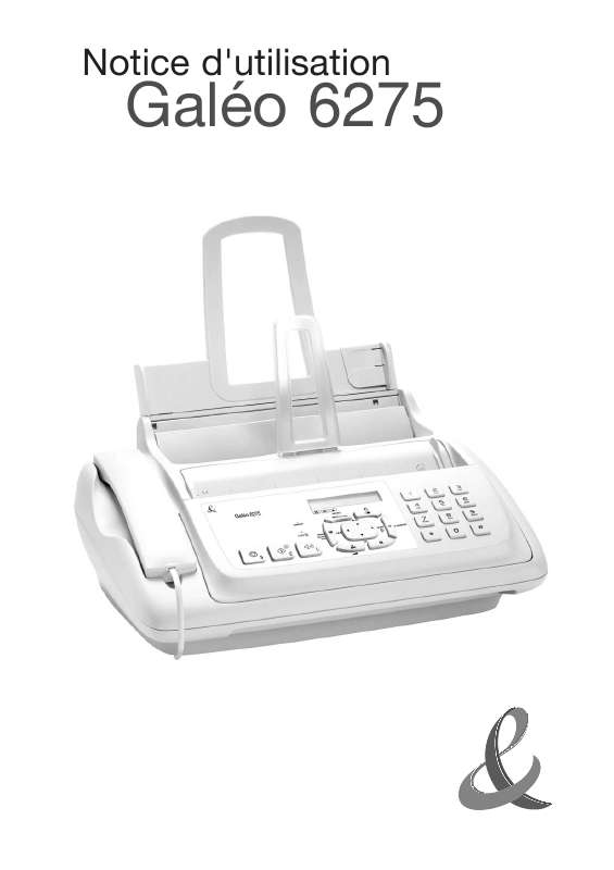 Guide utilisation  FRANCE TELECOM GALEO 6275  de la marque FRANCE TELECOM
