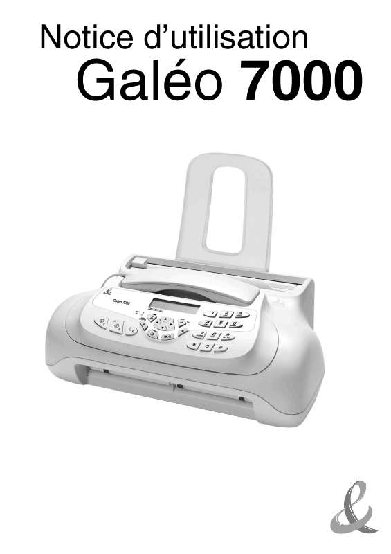 Guide utilisation  FRANCE TELECOM GALEO 7000  de la marque FRANCE TELECOM
