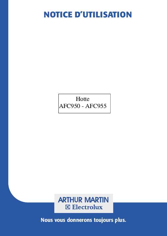 Guide utilisation ARTHUR MARTIN AFC650N de la marque ARTHUR MARTIN