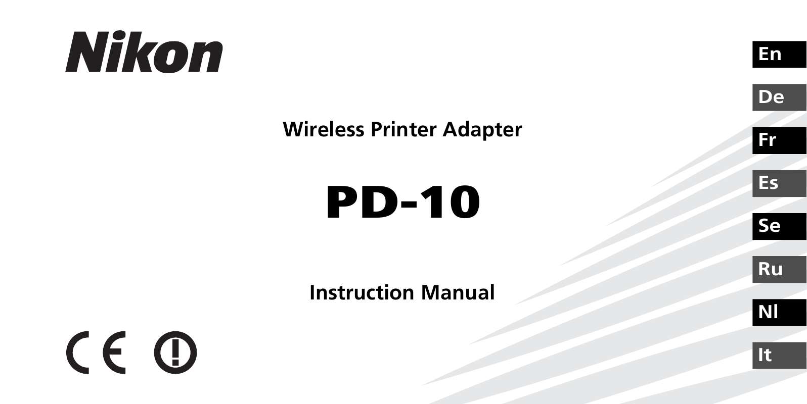 Guide utilisation NIKON PD-10  de la marque NIKON