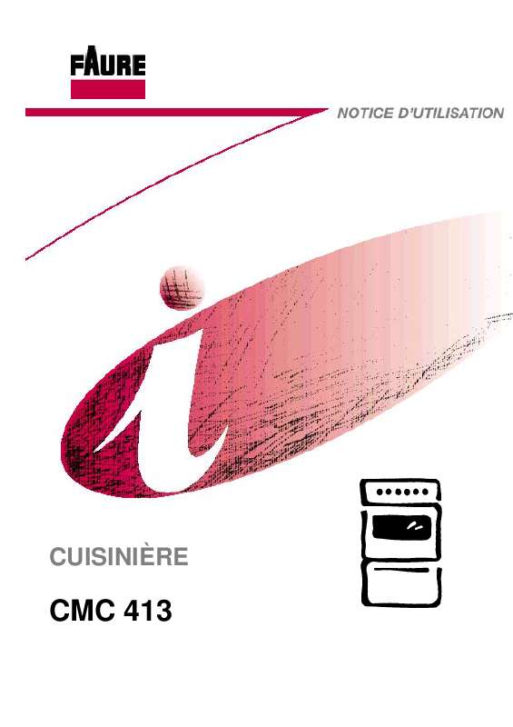 Guide utilisation FAURE CMC413W  de la marque FAURE