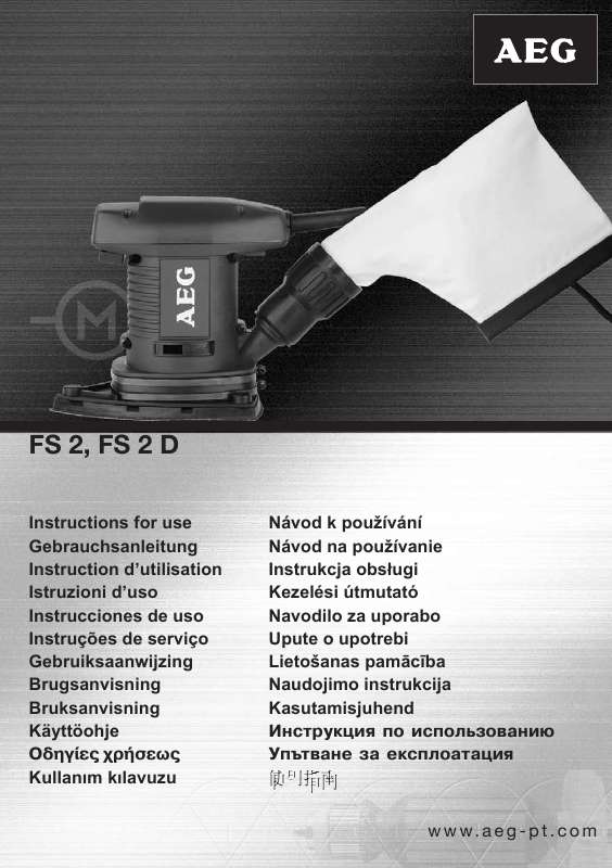 Guide utilisation AEG-ELECTROLUX FS 2 de la marque AEG-ELECTROLUX