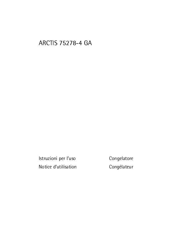 Guide utilisation AEG-ELECTROLUX A75278GA4 de la marque AEG-ELECTROLUX