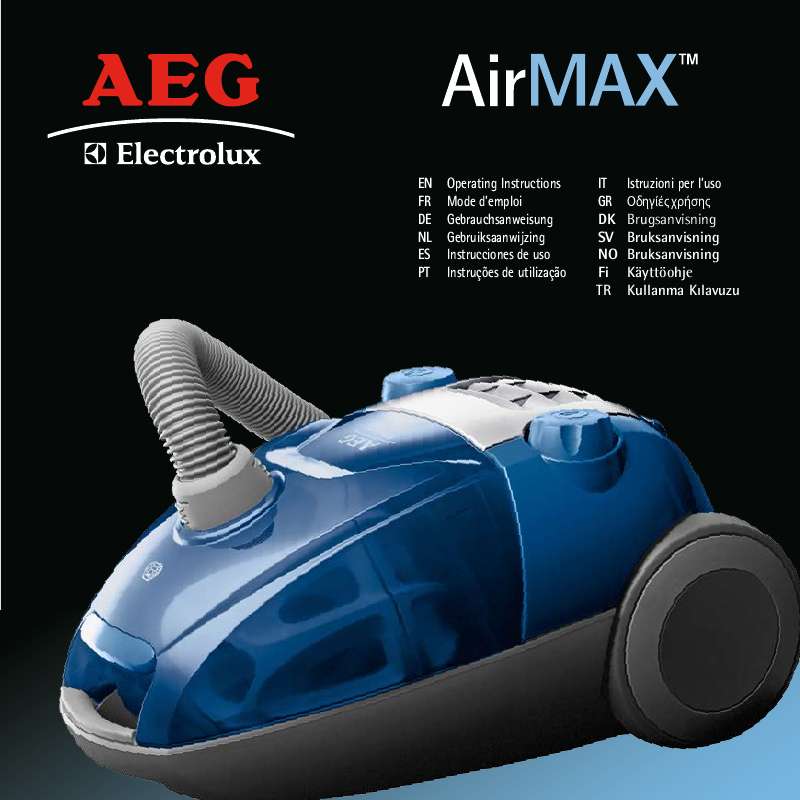 Guide utilisation AEG-ELECTROLUX AIR MAX de la marque AEG-ELECTROLUX