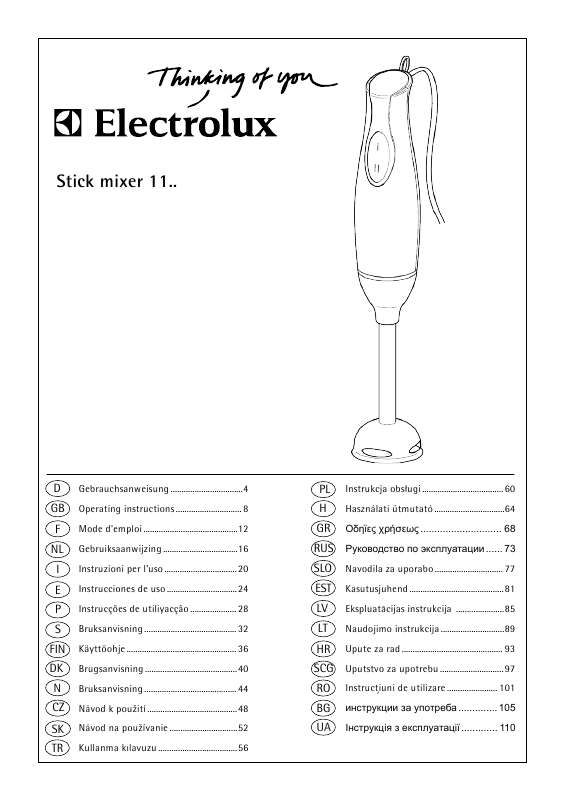 Guide utilisation  AEG-ELECTROLUX ESTM1100  de la marque AEG-ELECTROLUX