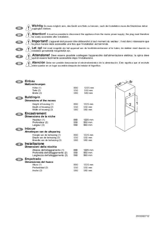 Guide utilisation  AEG-ELECTROLUX SK 788036  de la marque AEG-ELECTROLUX