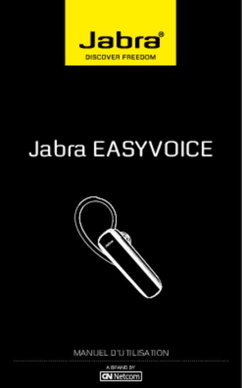 Guide utilisation JABRA EASYVOICE  de la marque JABRA