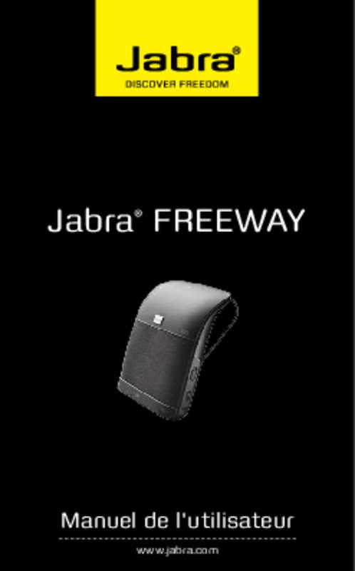 Guide utilisation JABRA FREEWAY  de la marque JABRA