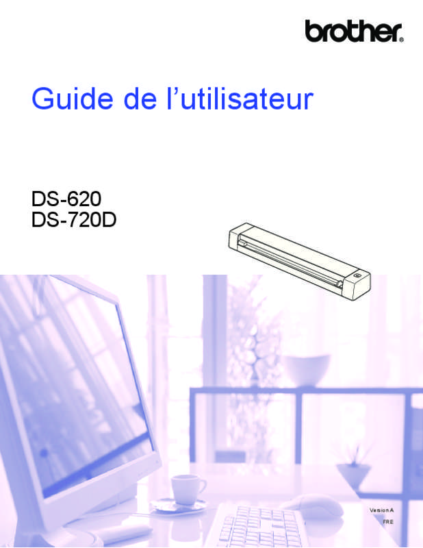 Guide utilisation BROTHER DS-620  de la marque BROTHER