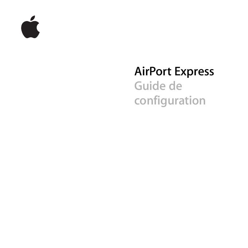 Guide utilisation  APPLE AIRPORT EXPRESS 4.2  de la marque APPLE