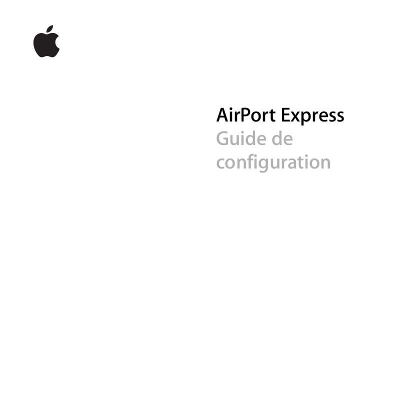 Guide utilisation  APPLE AIRPORT EXPRESS 5.1  de la marque APPLE