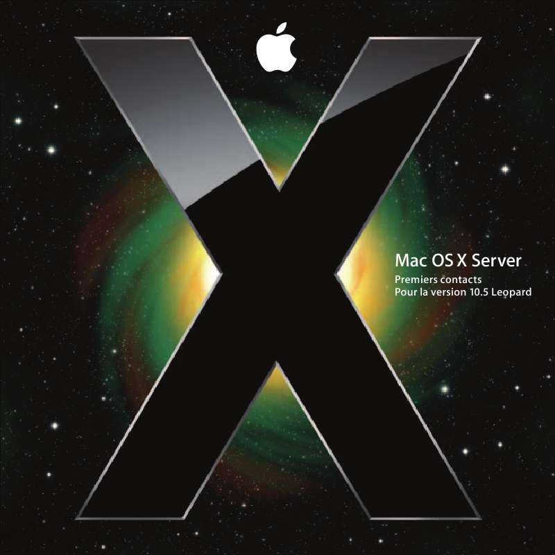 Guide utilisation APPLE MAC OS X SERVER 10.5 LEOPARD  de la marque APPLE