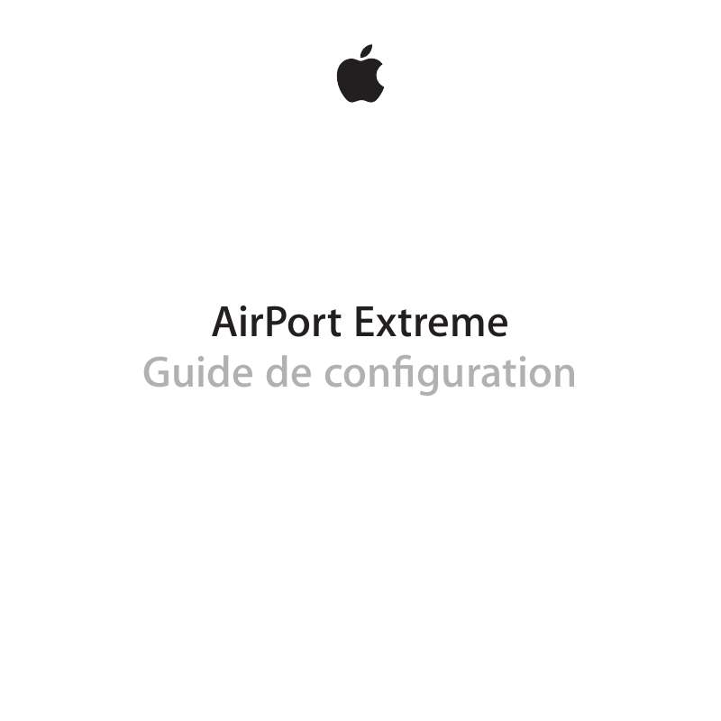 Guide utilisation APPLE AIRPORT EXTREME  de la marque APPLE