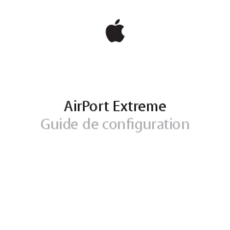 Guide utilisation APPLE AIRPORT EXTREME AC  de la marque APPLE
