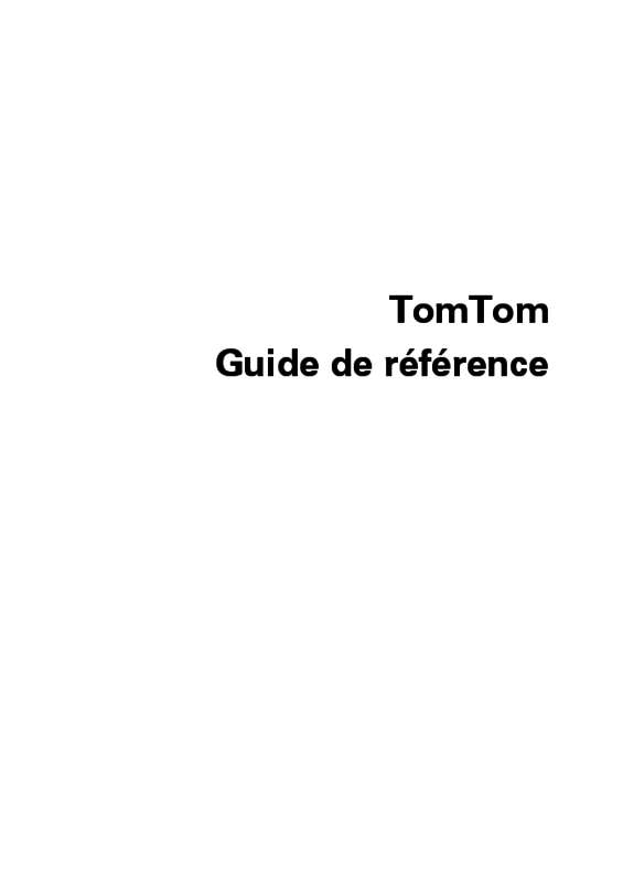 Guide utilisation TOMTOM GO 1005M  de la marque TOMTOM