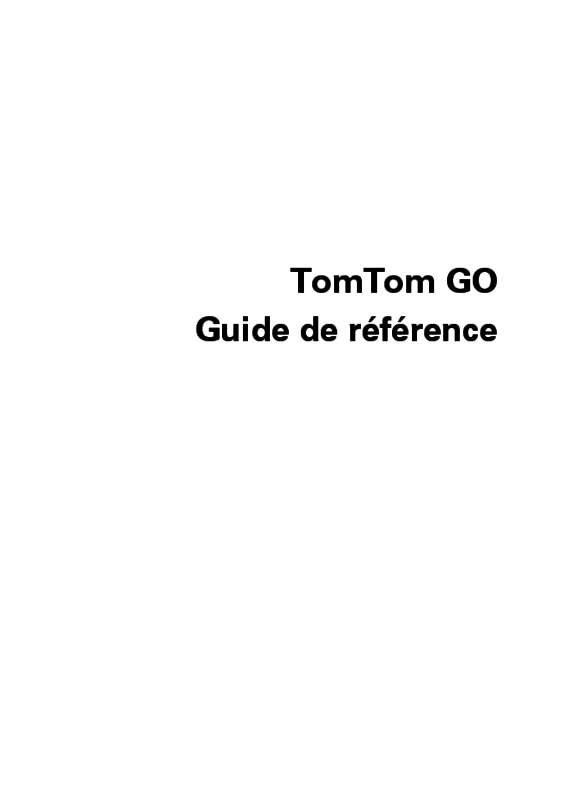 Guide utilisation TOMTOM GO 400  de la marque TOMTOM