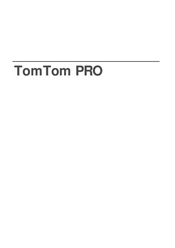 Guide utilisation TOMTOM PRO 7150 TRUCK  de la marque TOMTOM