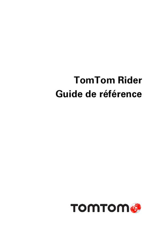 Guide utilisation TOMTOM RIDER EUROPE 45 M  de la marque TOMTOM