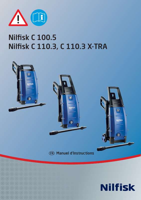 Guide utilisation NILFISK C110.3-6 CAR X-TRA 1400W  de la marque NILFISK