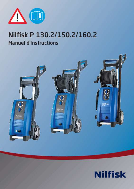 Guide utilisation NILFISK P160.2-15X-TRA  de la marque NILFISK