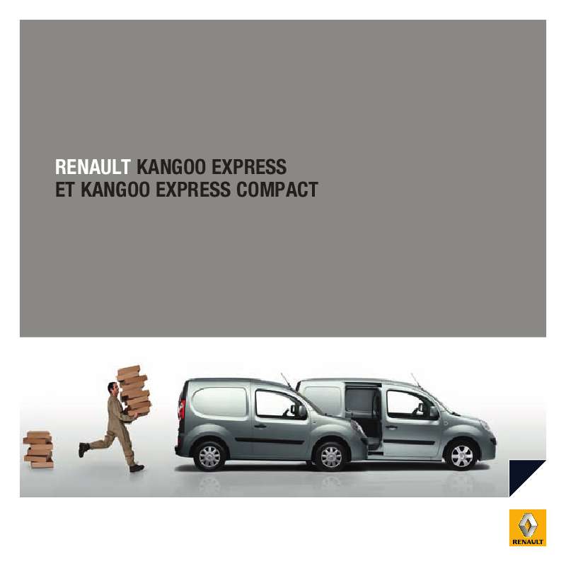 Guide utilisation RENAULT KANGOO EXPRESS COMPACT  de la marque RENAULT