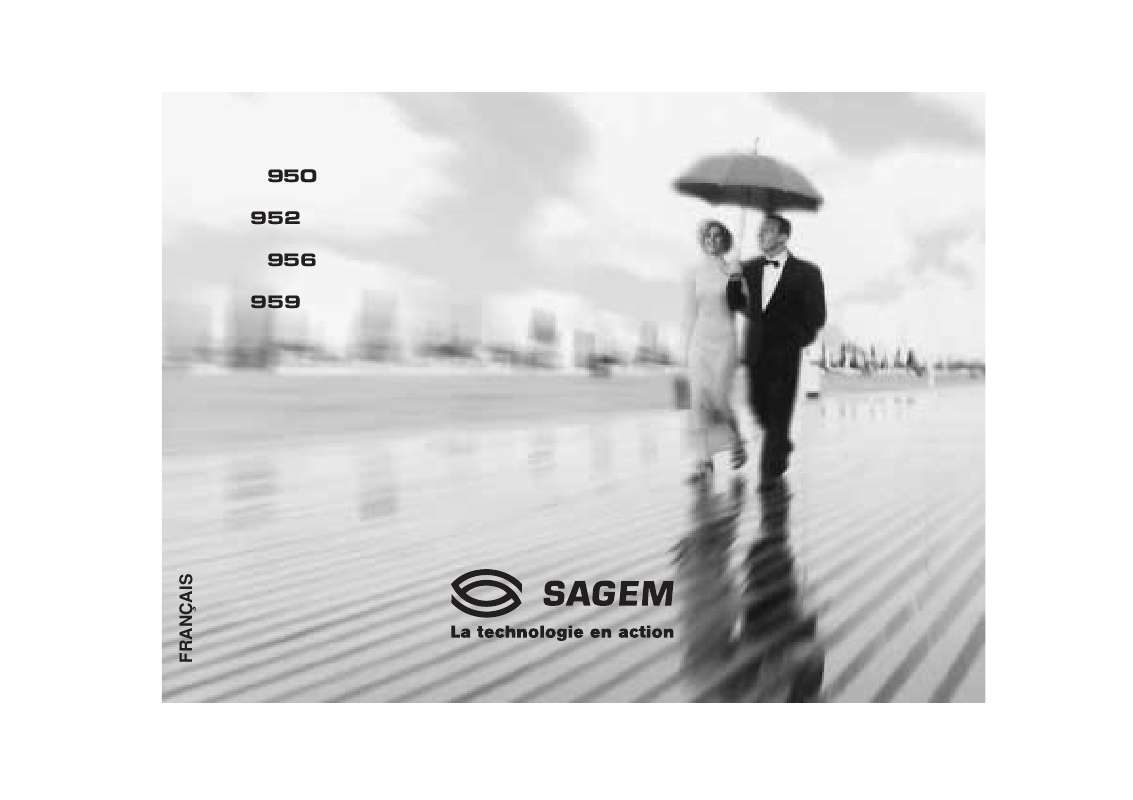 Guide utilisation SAGEM MC 959  de la marque SAGEM
