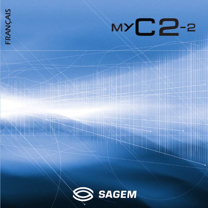 Guide utilisation SAGEM MY C2-2  de la marque SAGEM