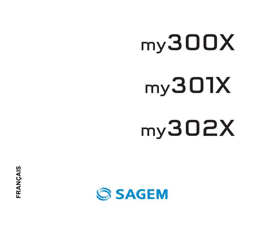 Guide utilisation SAGEM MY301X  de la marque SAGEM