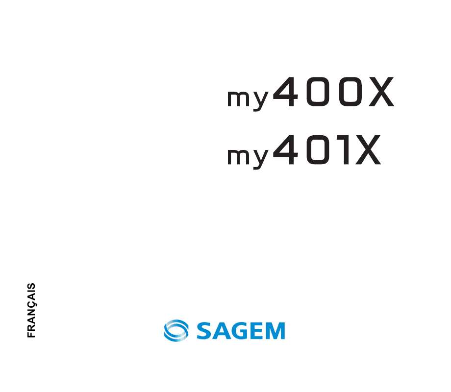Guide utilisation SAGEM MY401X  de la marque SAGEM