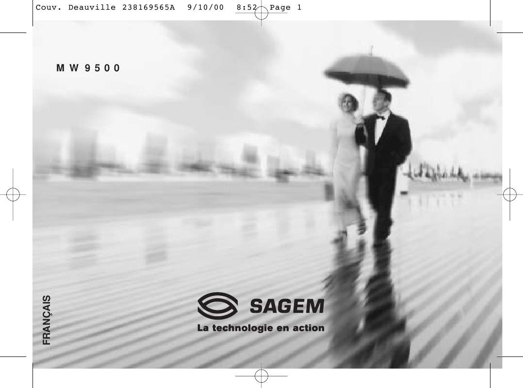Guide utilisation SAGEM MW9500  de la marque SAGEM