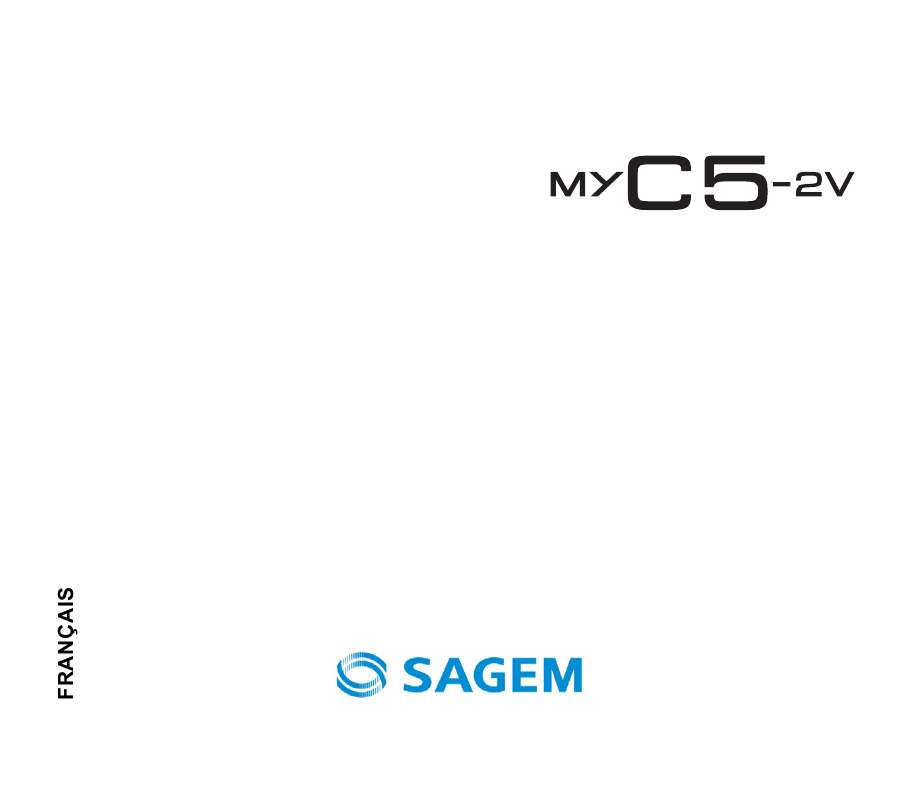 Guide utilisation SAGEM MYC5-V2  de la marque SAGEM