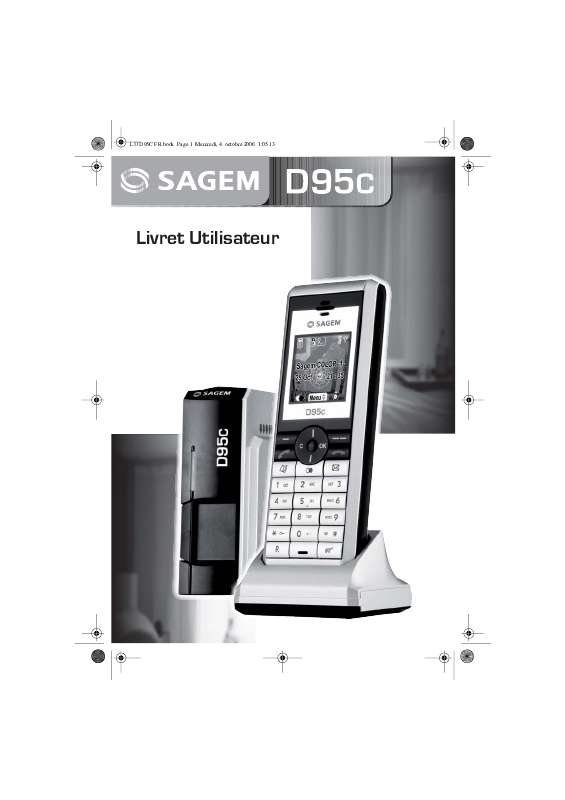 Guide utilisation SAGEM D95C  de la marque SAGEM