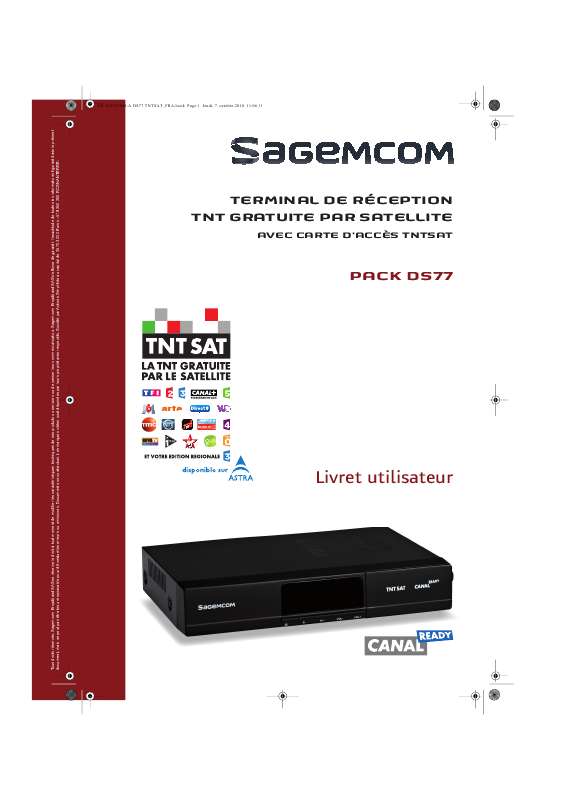 Guide utilisation SAGEM DS77  de la marque SAGEM
