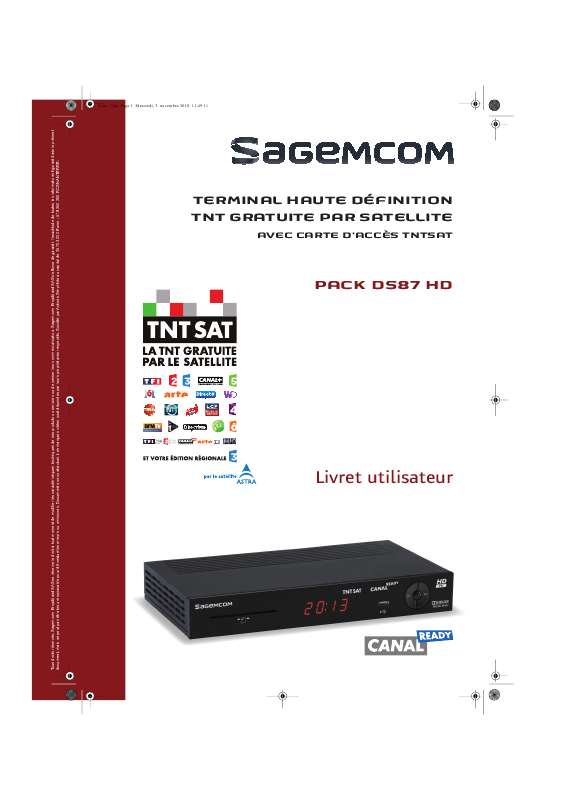 Guide utilisation SAGEM DS87  de la marque SAGEM