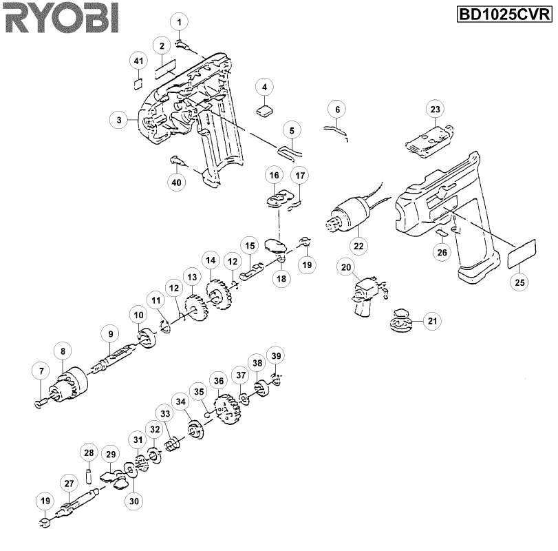 Guide utilisation  RYOBI B1025CVR  de la marque RYOBI