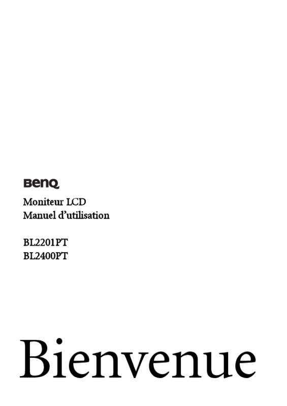 Guide utilisation BENQ BL2410PT  de la marque BENQ