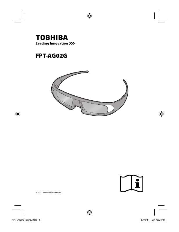 Guide utilisation  TOSHIBA FPT-AG02G  de la marque TOSHIBA
