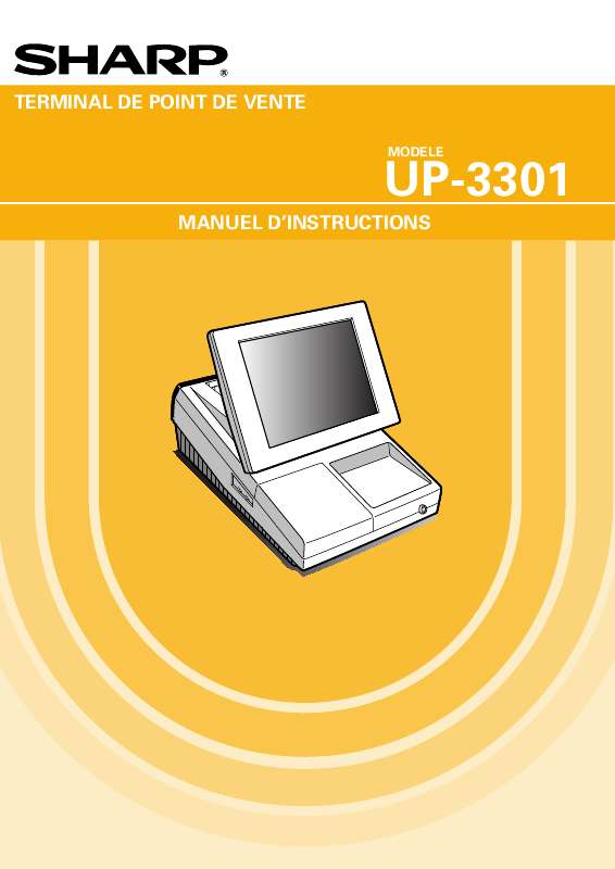 Guide utilisation  SHARP UP-3301  de la marque SHARP