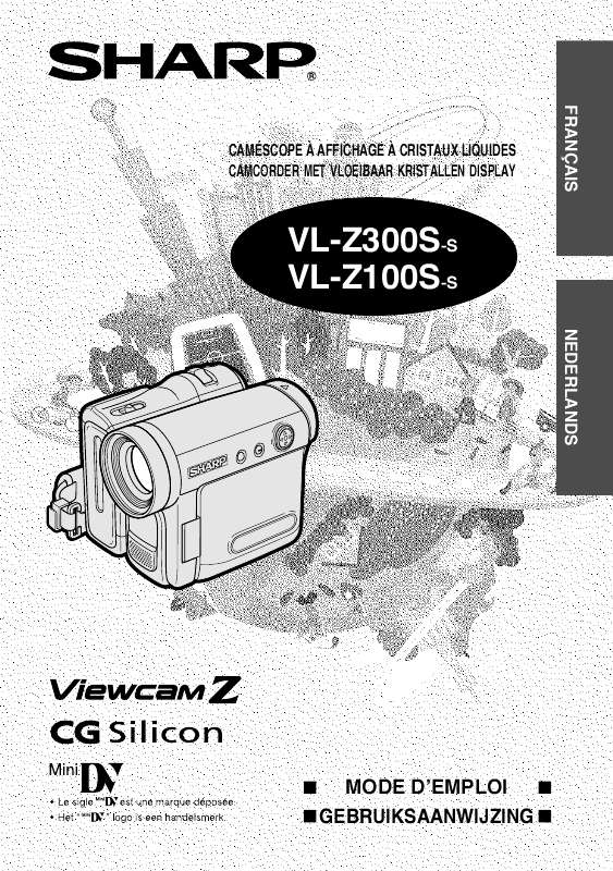 Guide utilisation SHARP VL-Z100S  de la marque SHARP