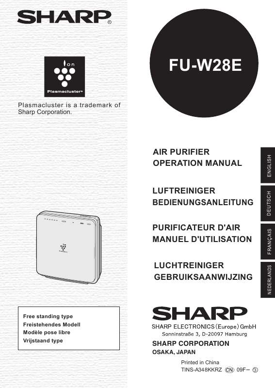 Guide utilisation  SHARP FU-W28E  de la marque SHARP