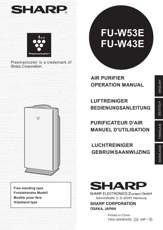 Guide utilisation  SHARP FU-W43E  de la marque SHARP