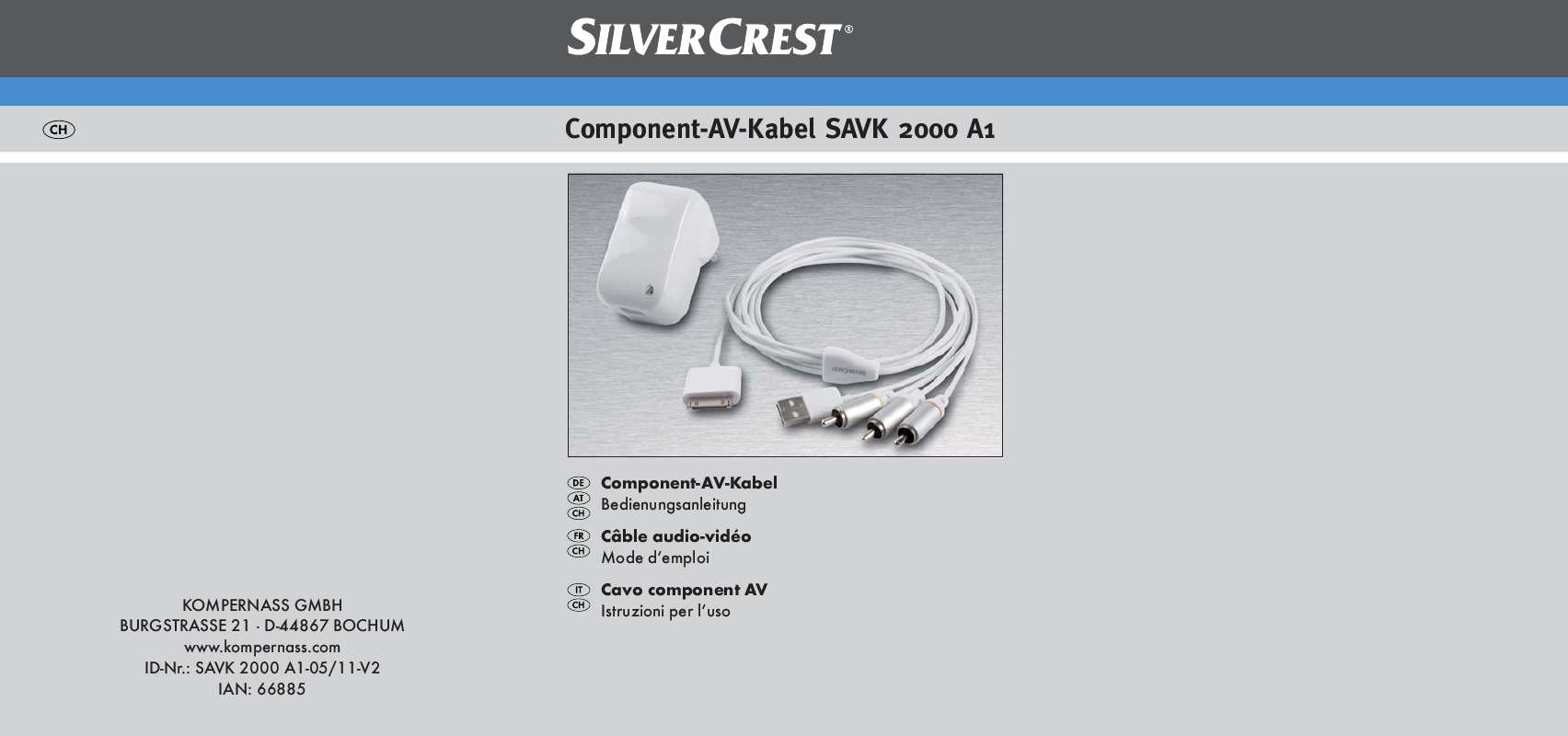 Guide utilisation  SILVERCREST SAVK 2000 A1  de la marque SILVERCREST