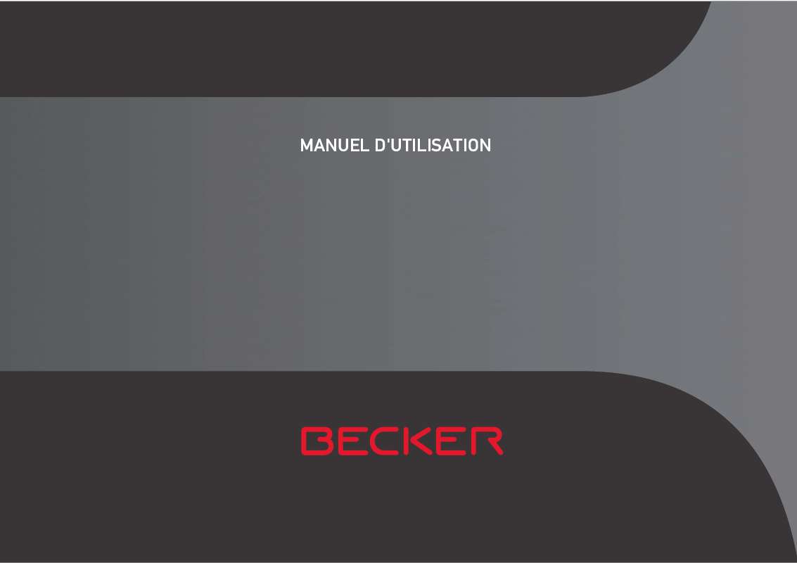 Guide utilisation BECKER ACTIVE 50  de la marque BECKER