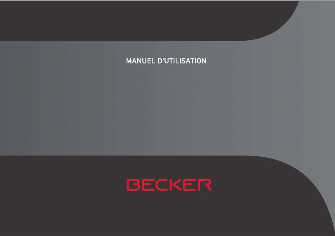 Guide utilisation BECKER READY 50  de la marque BECKER