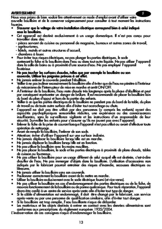 Guide utilisation DELONGHI ICONA KBOV 2001.BG  de la marque DELONGHI
